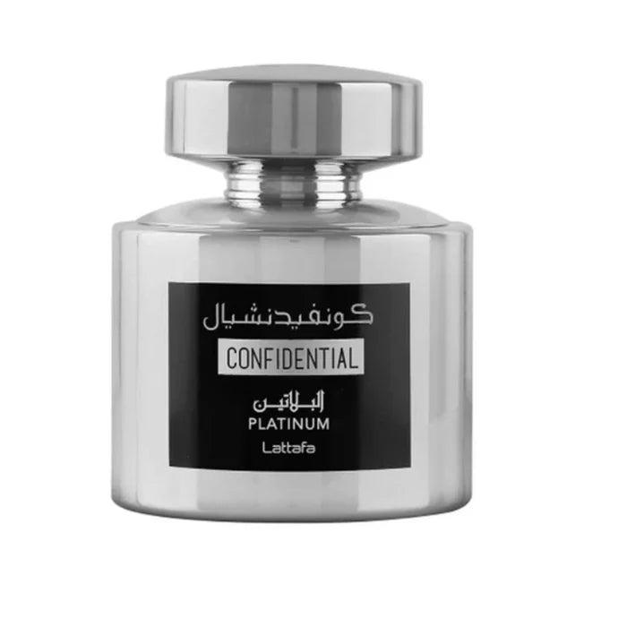 Lattafa Confidential Platinum EDP 100 ML Hombre