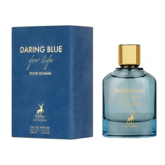 Maison Alhambra Daring Blue For Life Pour Homme EDP 100 ML Hombre