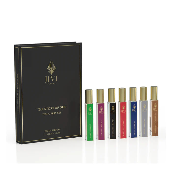 Jivi Parfums The Story of oud Discovery Set EDP 7x10 ML Unisex