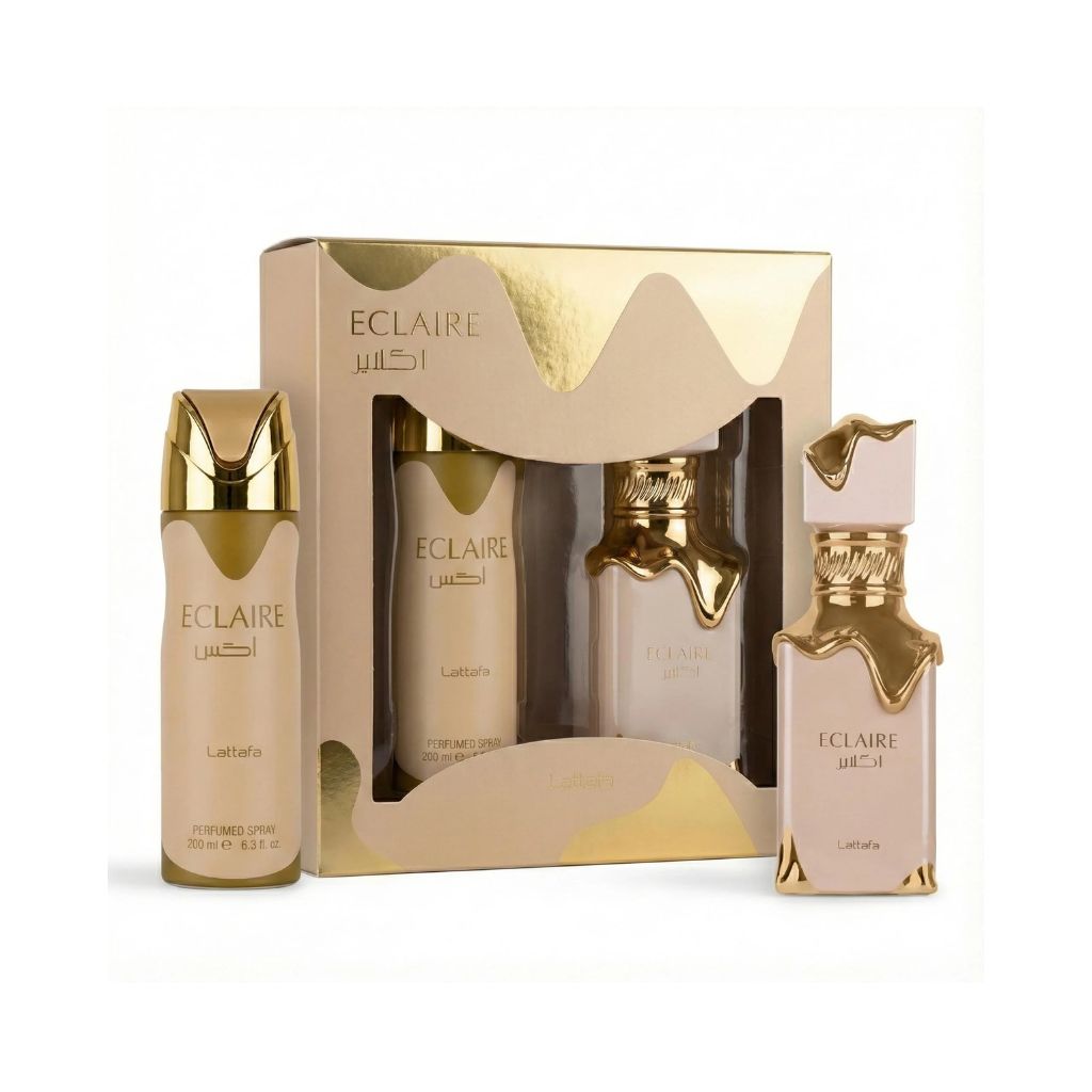 Lattafa Eclaire Set EDP 100 ML + Perfumed Spray 200 ML Unisex