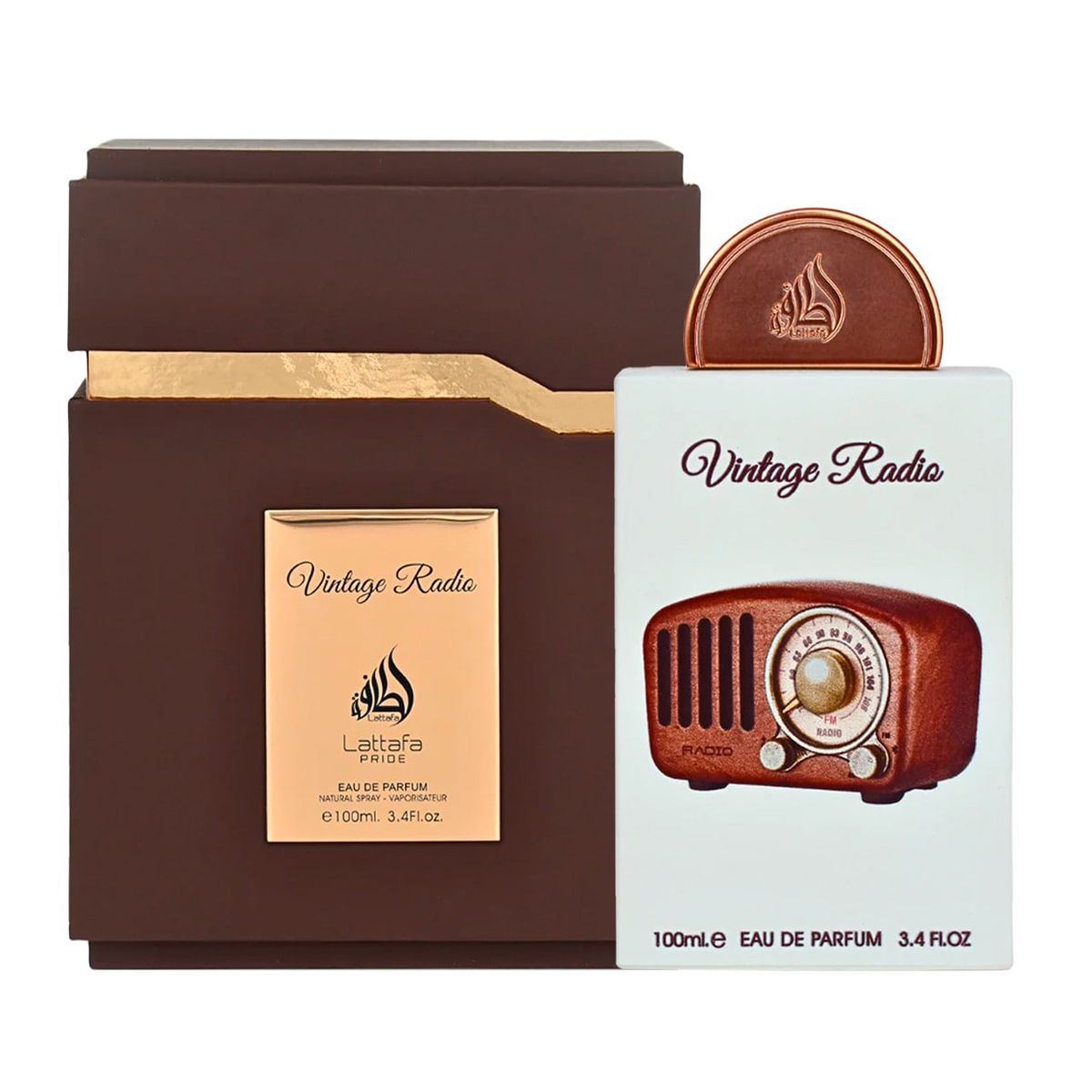 Lattafa Vintage Radio EDP 100 ML Unisex