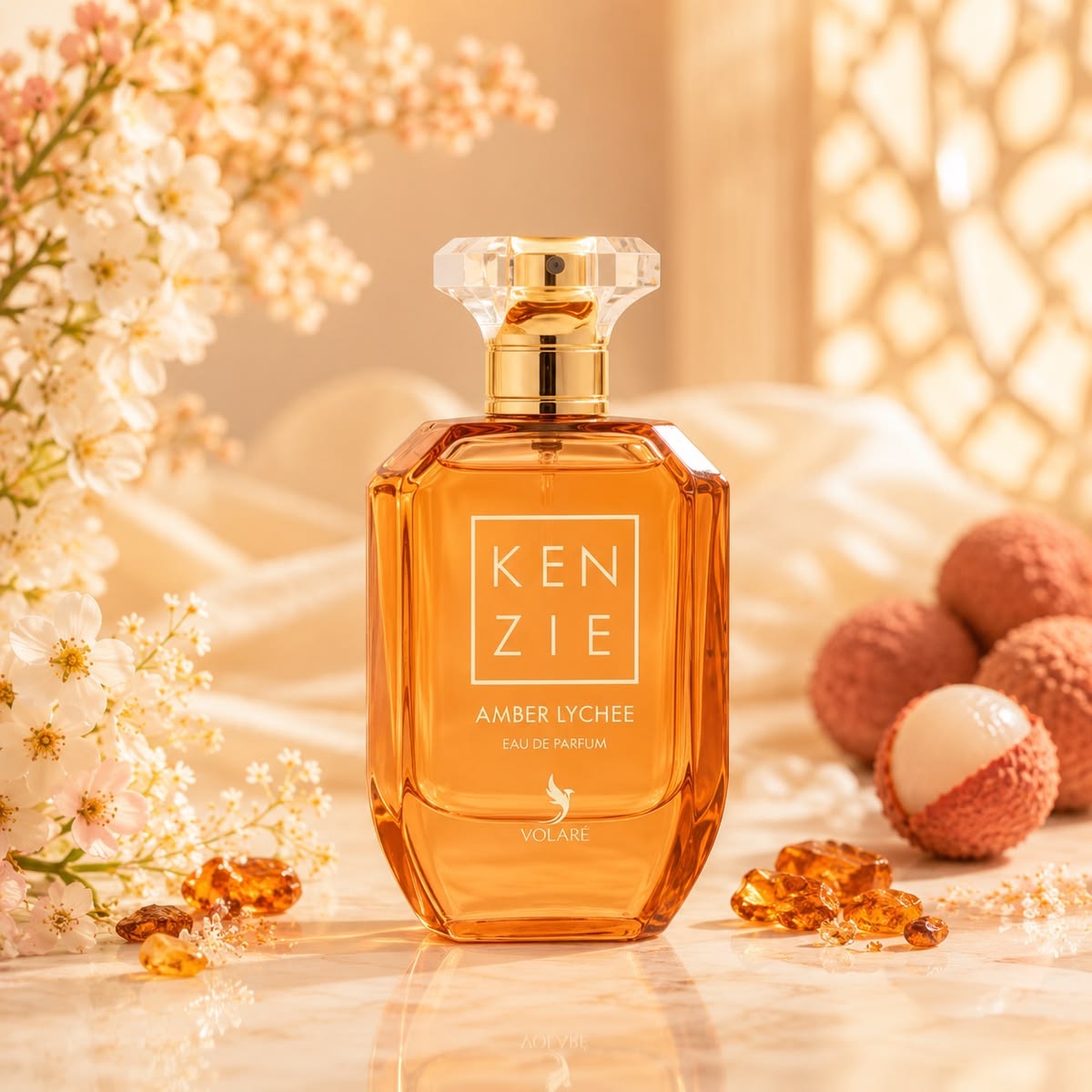Volare Kenzie Amber Lychee EDP 25 ML Mujer
