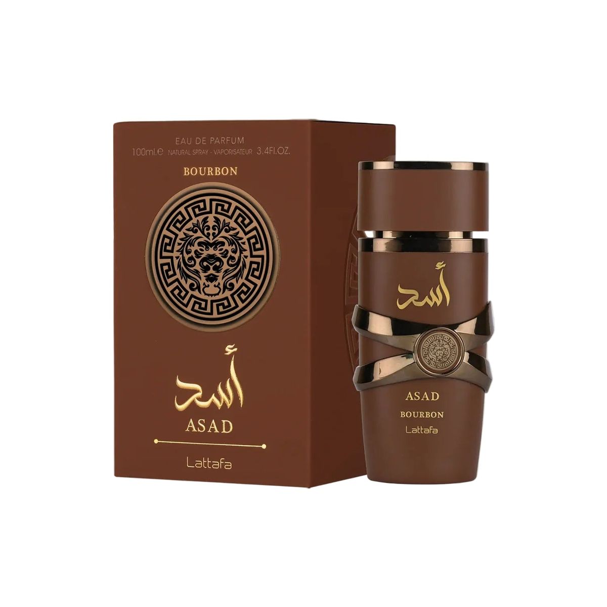 Lattafa Asad Bourbon EDP 100 ML Hombre – Rama Perfumes