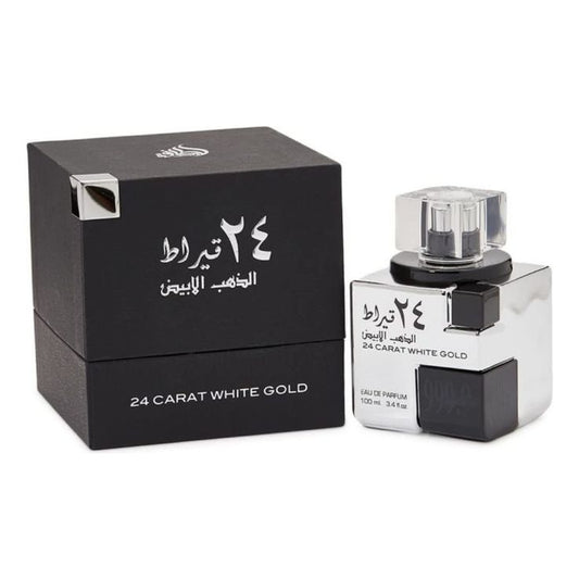 Lattafa 24 Carat White Gold EDP 100 ML Unisex