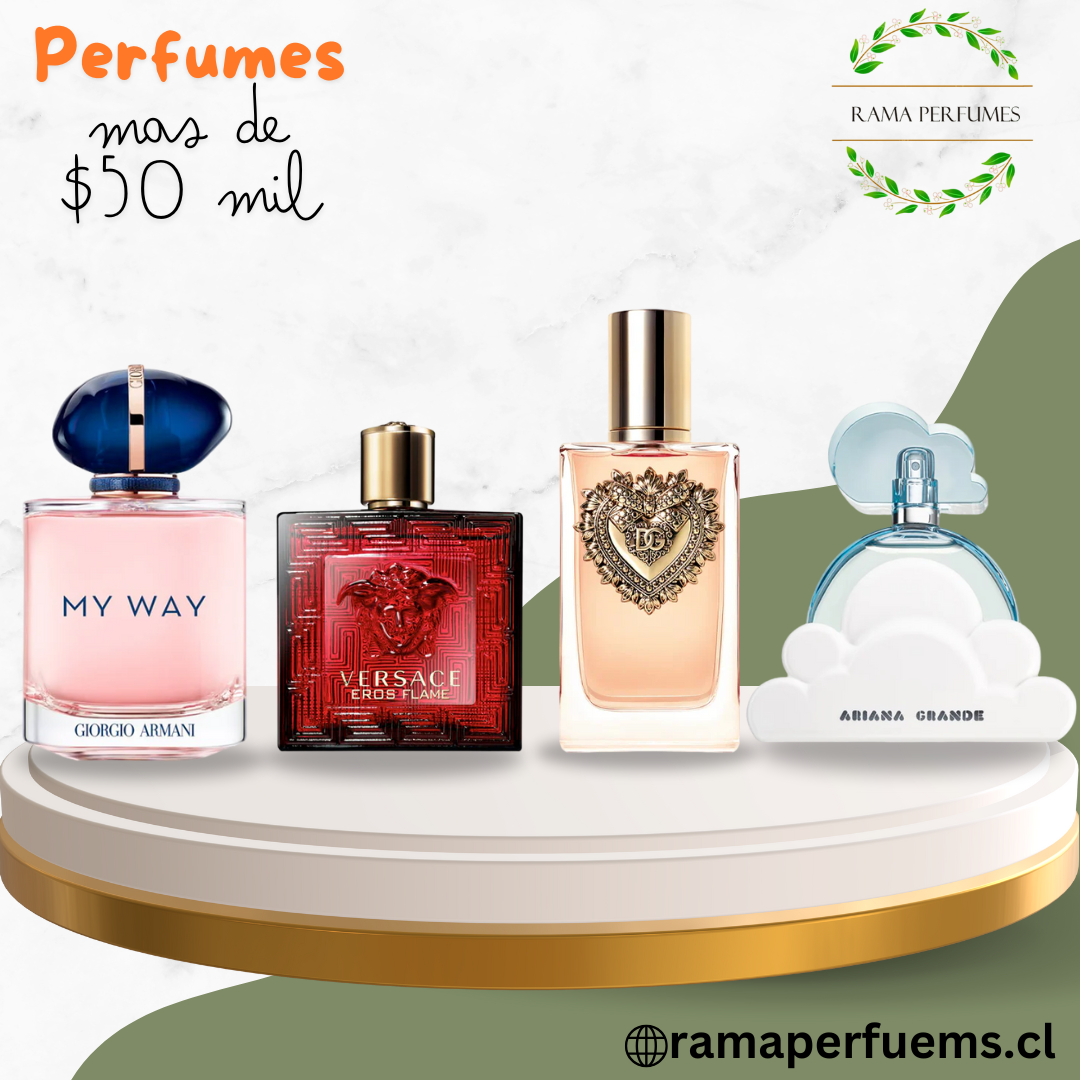 Perfumes Mas de $50.990