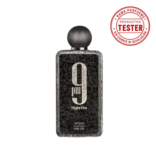 Afnan 9 PM Night Out Extrait De Parfum 100 ML Unisex Tester