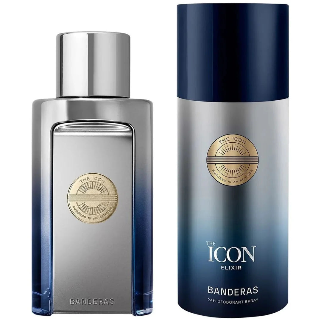 Antonio Banderas The Icon Elixir EDP Set + Deo 150 ML Hombre