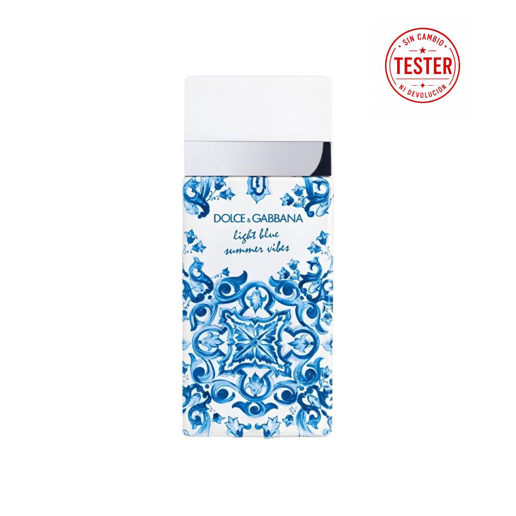 Dolce & Gabbana Light Blue Summer Vibes EDT 100 ML Mujer Tester