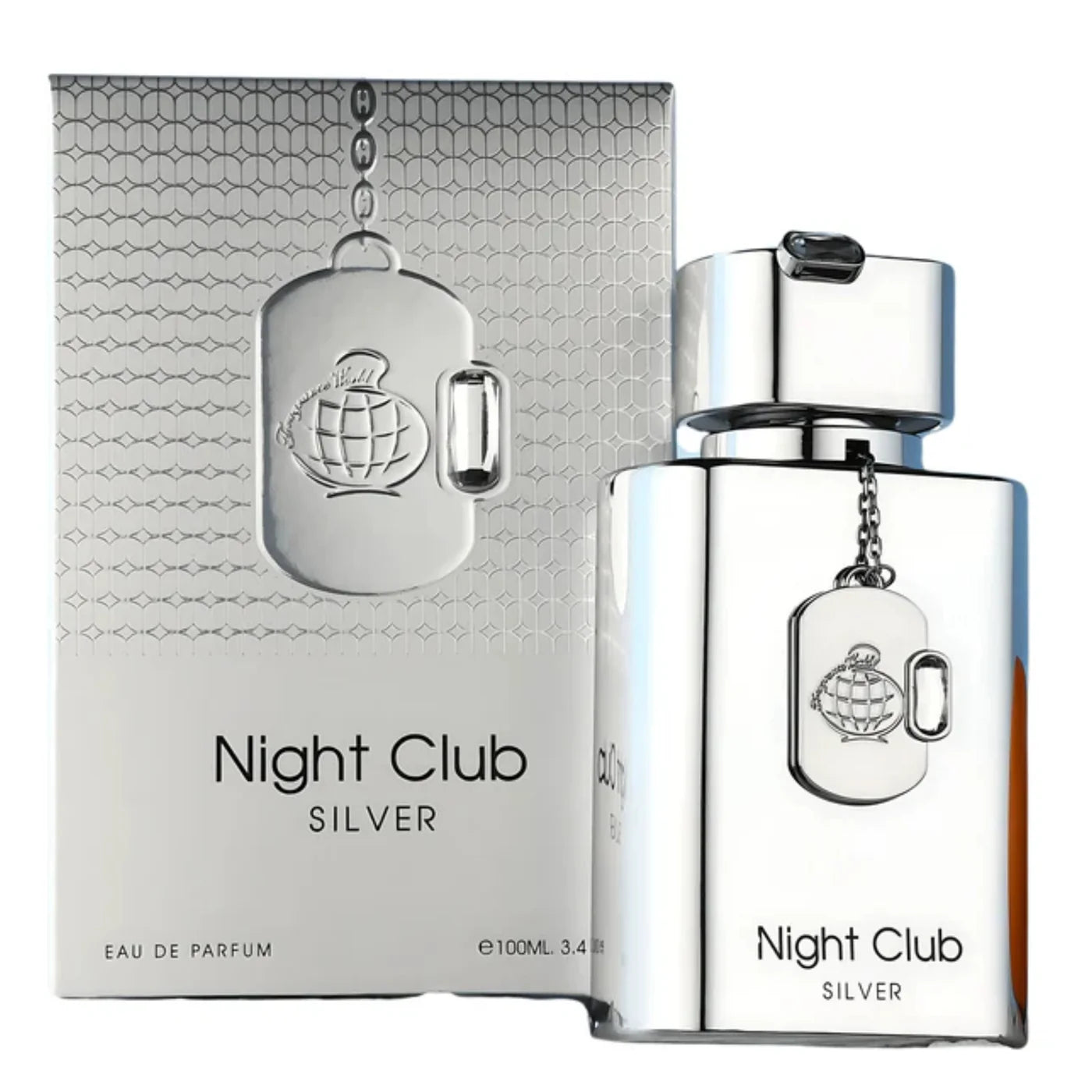 Fragrance World Night Club Silver EDP 100 ML Hombre