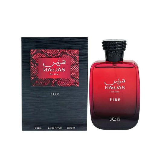 Rasasi Hawas Fire EDP 100 ML Hombre