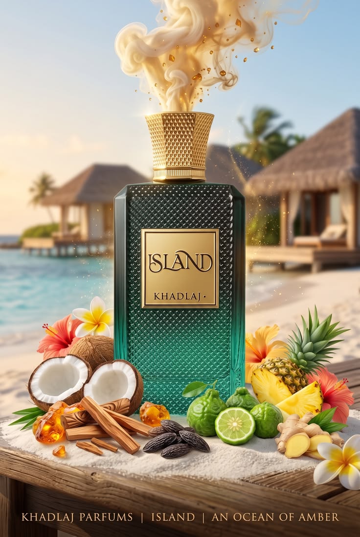 Khadlaj Island Extrait De Parfum 100 ML Unisex