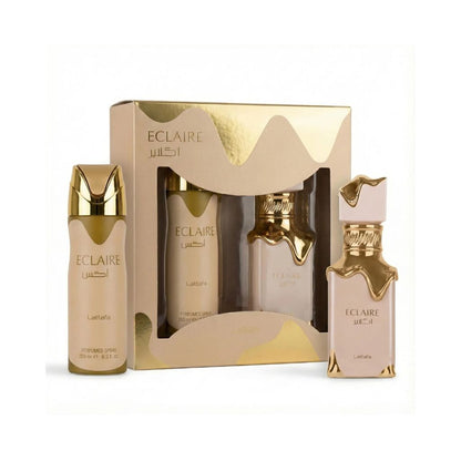Lattafa Eclaire Set EDP 100 ML + Perfumed Spray 200 ML Unisex