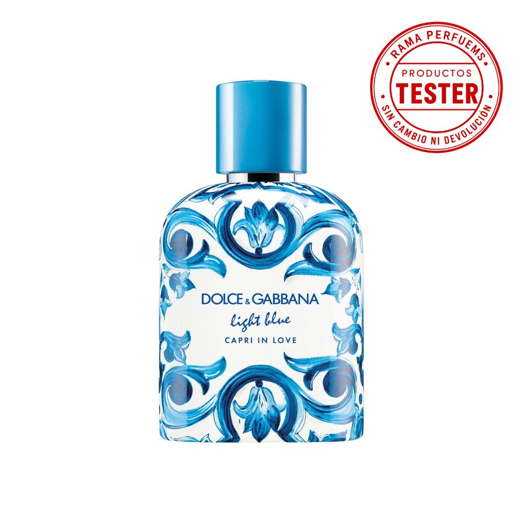 Dolce & Gabbana Light Blue Capri In Love Pour Homme EDP 100 ML Hombre Tester