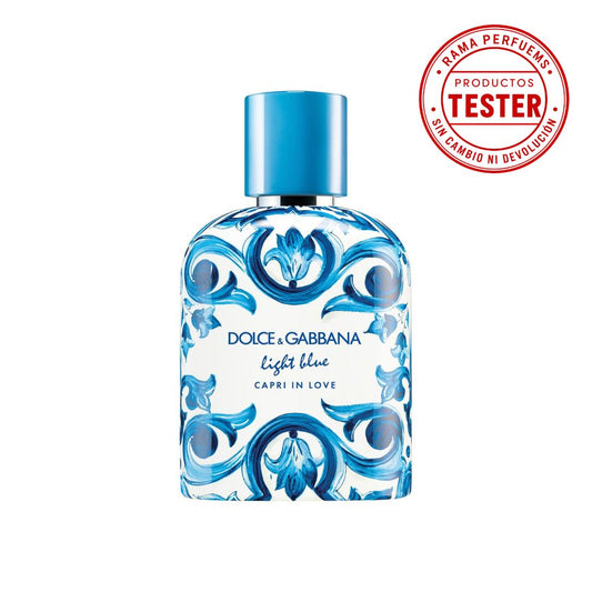 Dolce & Gabbana Light Blue Capri In Love Pour Homme EDP 100 ML Hombre Tester