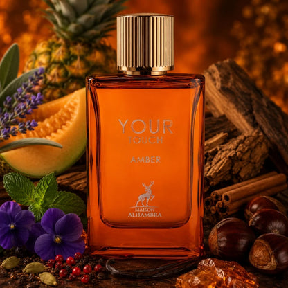 Maison Alhambra Your Touch Amber EDP 100 ML Hombre