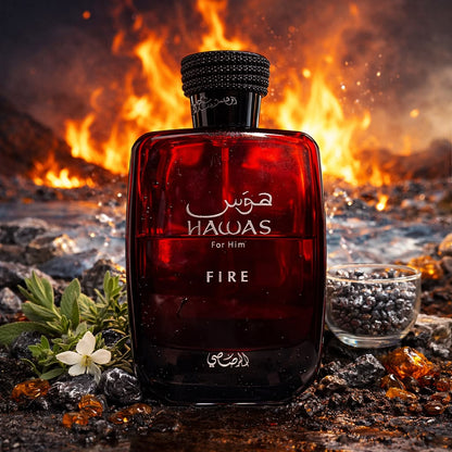 Rasasi Hawas Fire EDP 100 ML Hombre
