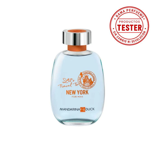 Mandarina Duck Lets Travel To New York for Man EDT 100 ML Hombre Tester
