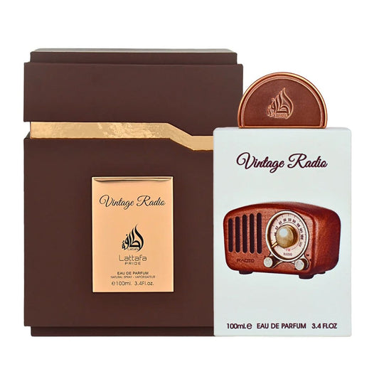 Lattafa Vintage Radio EDP 100 ML Unisex