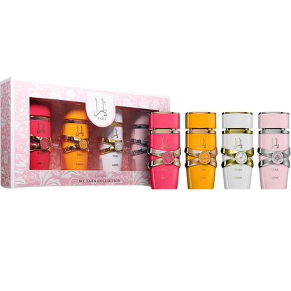 Lattafa Yara Collection Set 25 ML X 4 Mujer