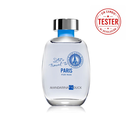 Mandarina Duck Lets Travel To Paris for Man EDT 100 ML Hombre Tester
