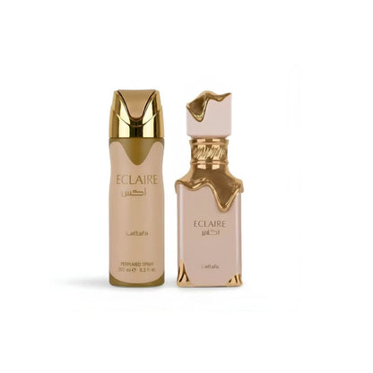 Lattafa Eclaire Set EDP 100 ML + Perfumed Spray 200 ML Unisex
