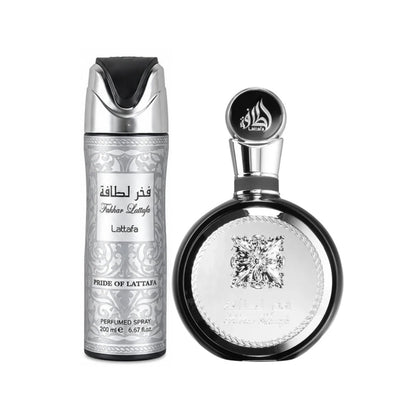 Lattafa Set Fakhar EDP 100 ML + Deo 200 ML Hombre