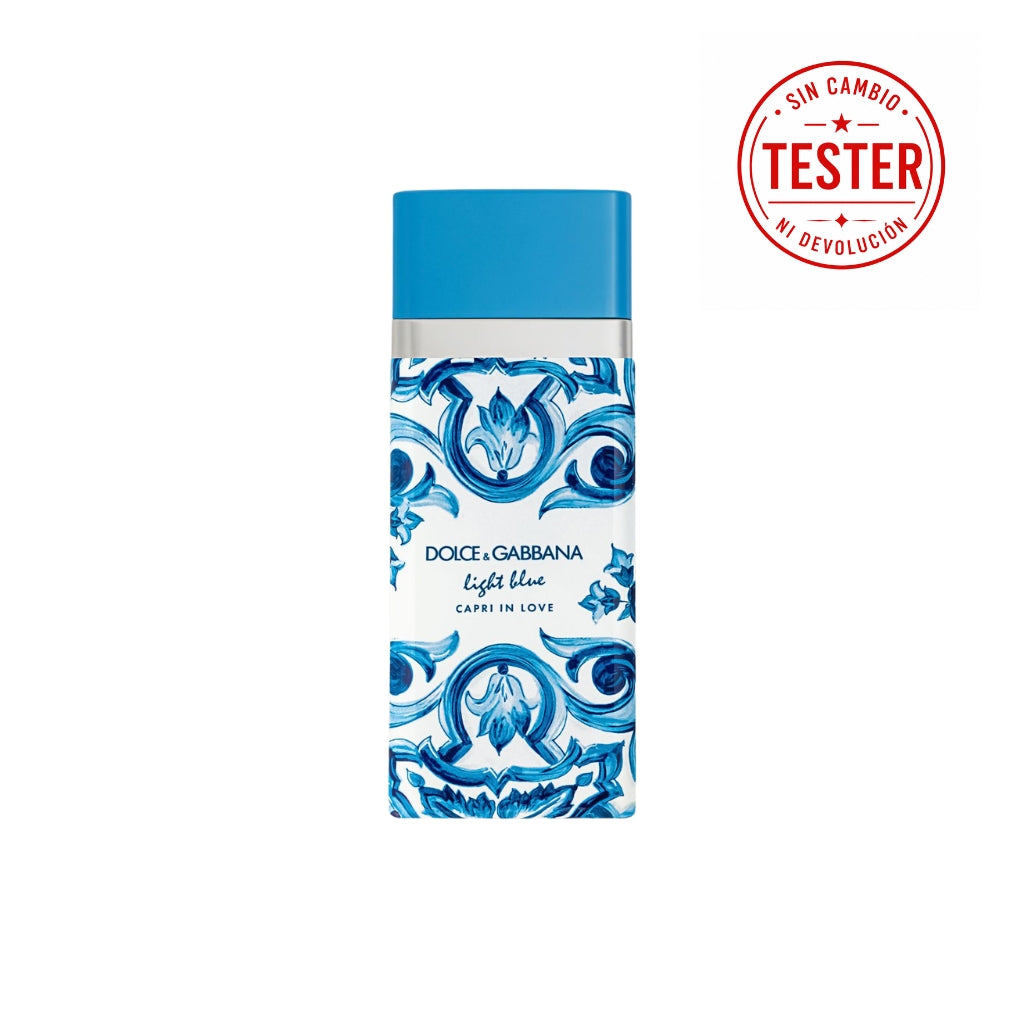 Dolce & Gabbana Light Blue Capri In Love EDP 100 ML Mujer Tester