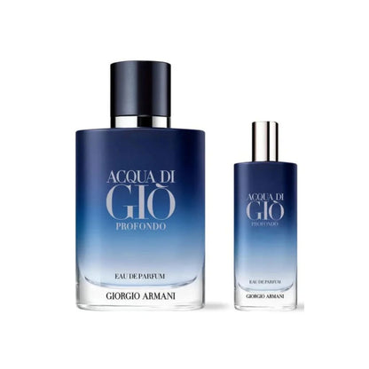 Giorgio Armani Acqua Di Gio Profondo Set EDP 100 ML + 15 ML Hombre