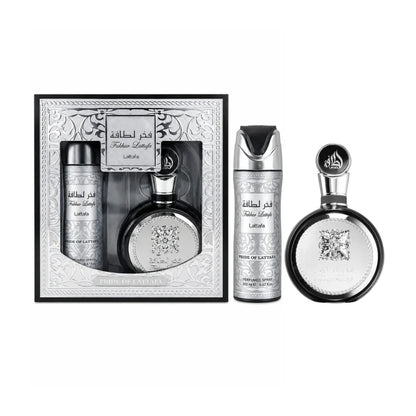 Lattafa Set Fakhar EDP 100 ML + Deo 200 ML Hombre