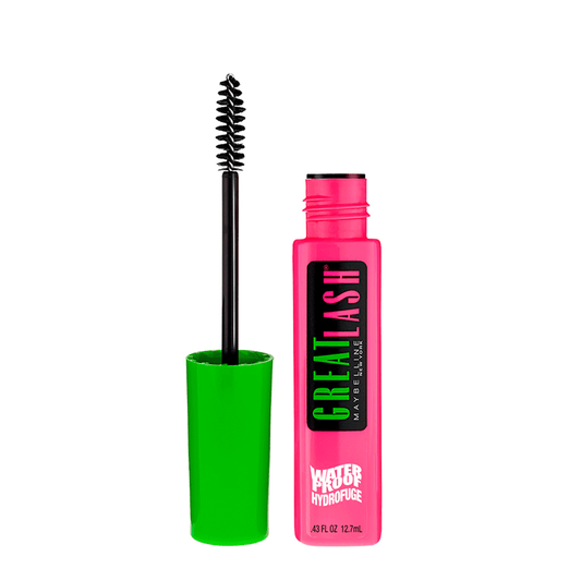 Maybelline Máscara De Pestañas Great Lash A Prueba De Agua Negro